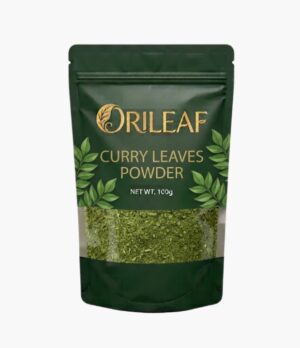 Orileaf Natural Curry Leaves Powder (મીઠા લીમડાનો પાવડર) - For Hair Growth & Digestion